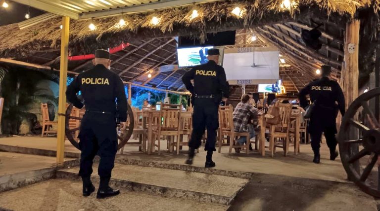 La PNC verificó la seguridad en los centros de tolerancia