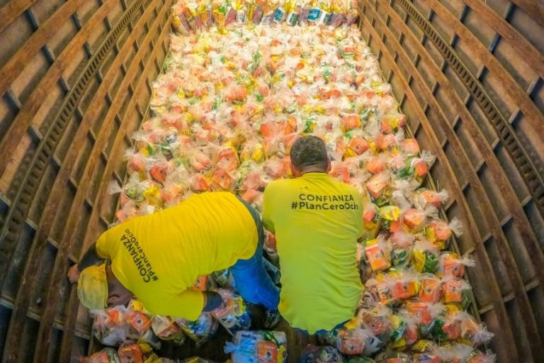 Más de 50,000 paquetes de alimentos serán distribuidos a familias afectadas por lluvias